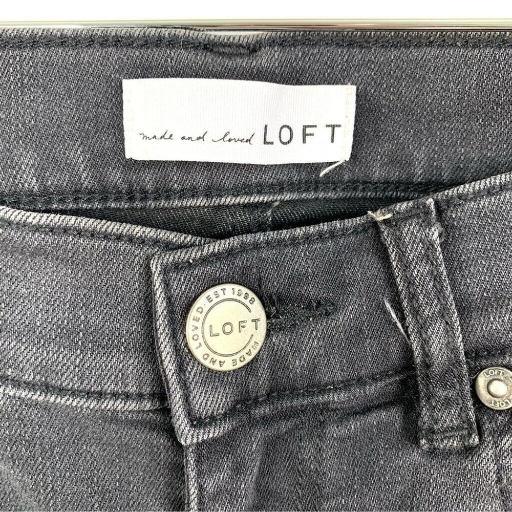 LOFT Modern Skinny Polka Dot Jeans Size 26 - Picture 5 of 12